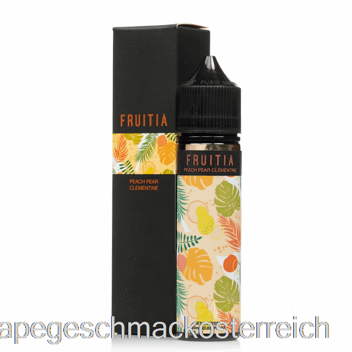 Pfirsich-Birne-Clementine - Fruitia - 60 Ml 6 Mg Vape-Geschmack